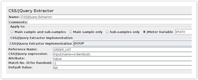 CSS JQuery Extractor