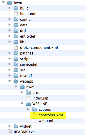 The location of the file to edit