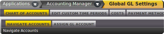 Account Navigation