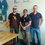 HotWax Systems' Mike Bates (CEO), Scott Gray (Software Developer) and Jacopo Cappellato (CTO) visit the Indore Office