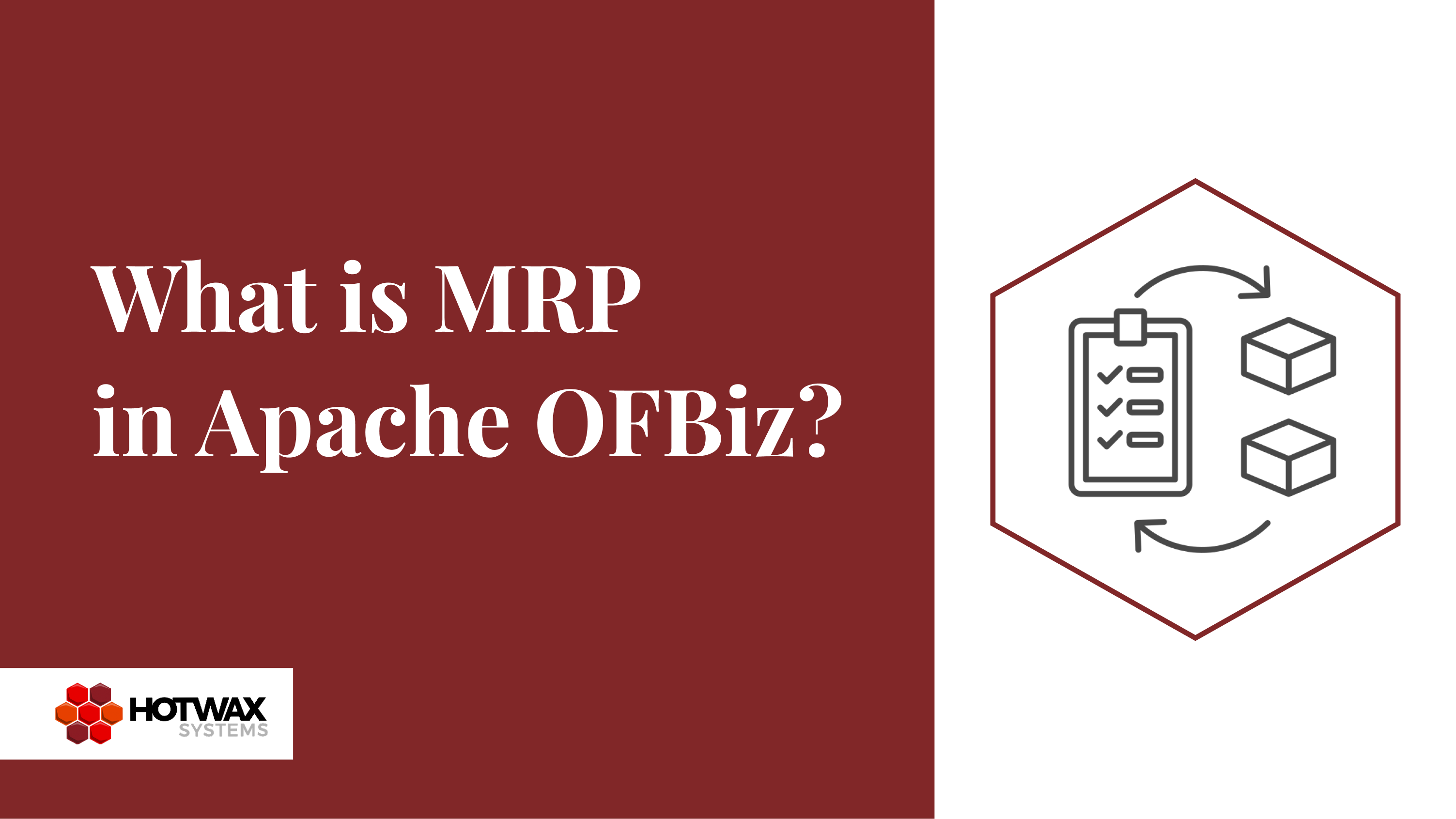 What is Material Requirements Planning (MRP) in Apache OFBiz