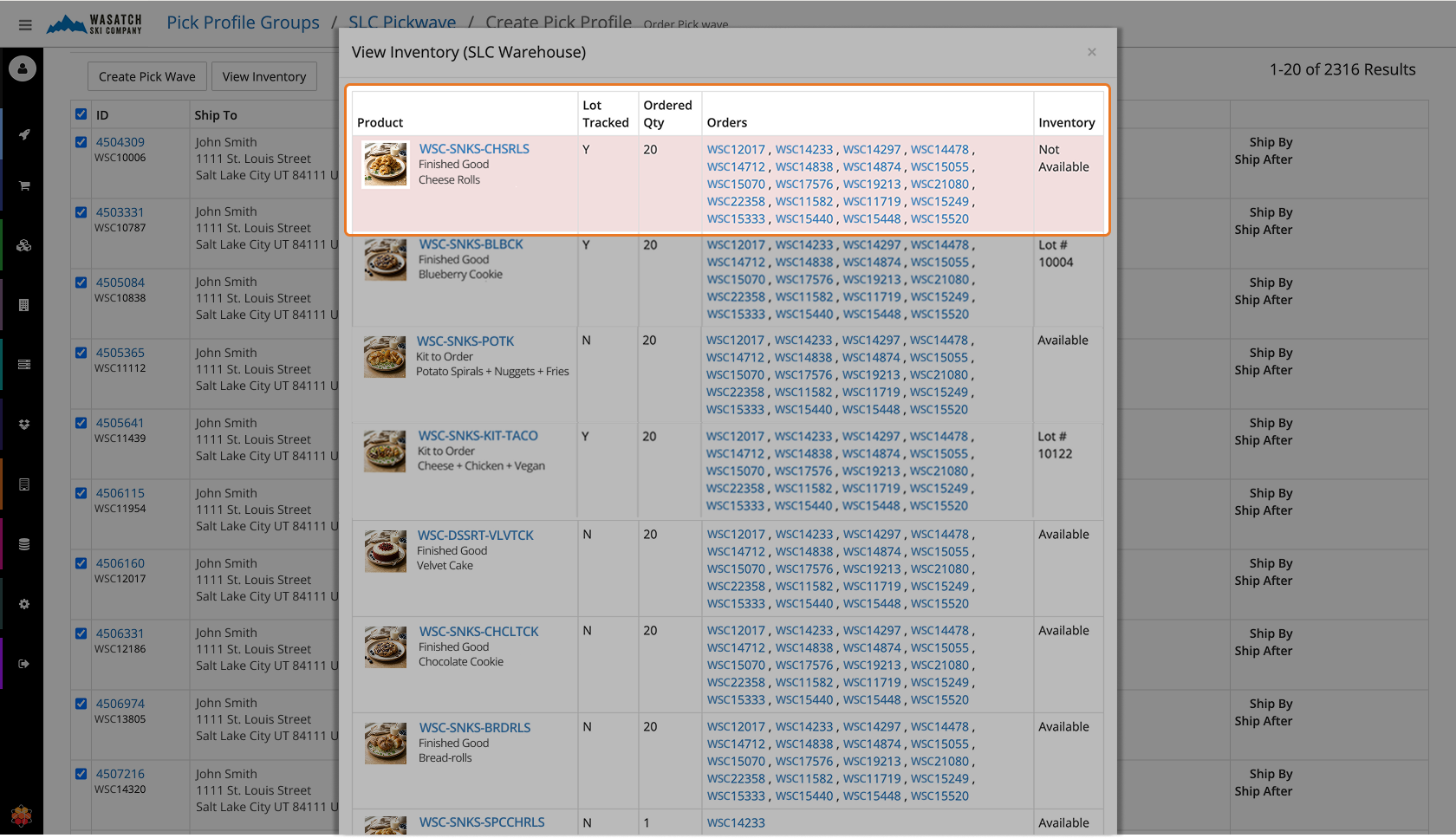 Automatically Generate Replenishment Tasks for Low Pick Locations
