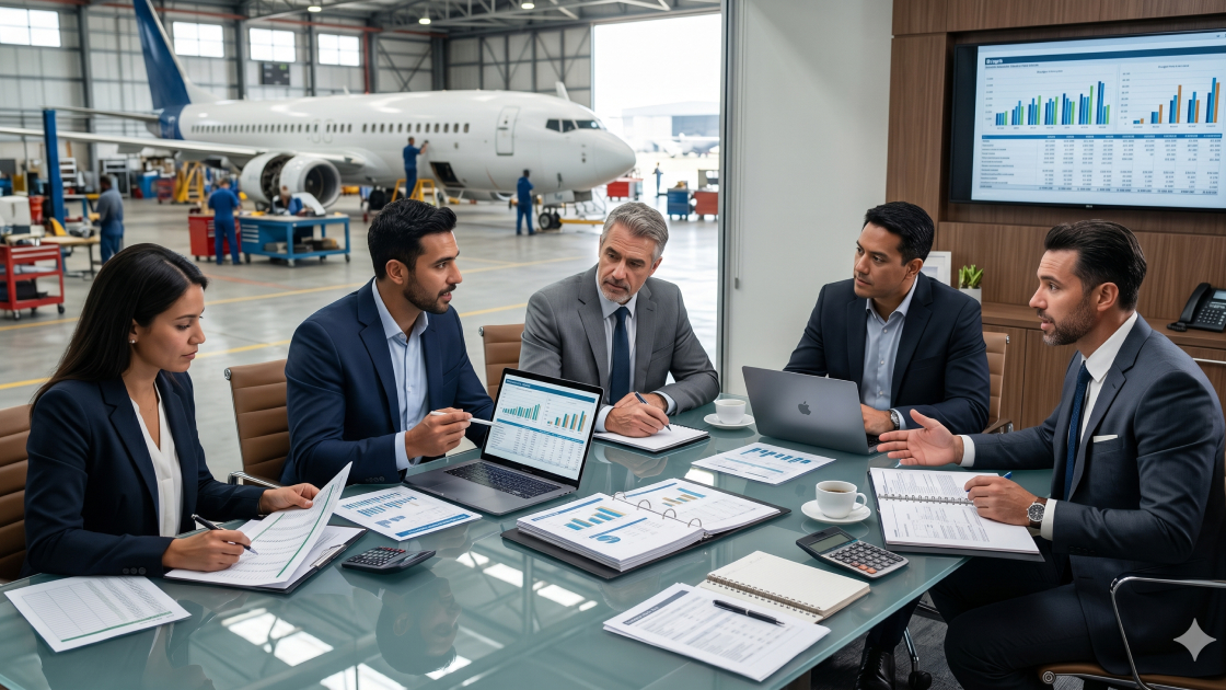 Aviation MRO & defence aerospace Cost Computation Case Study