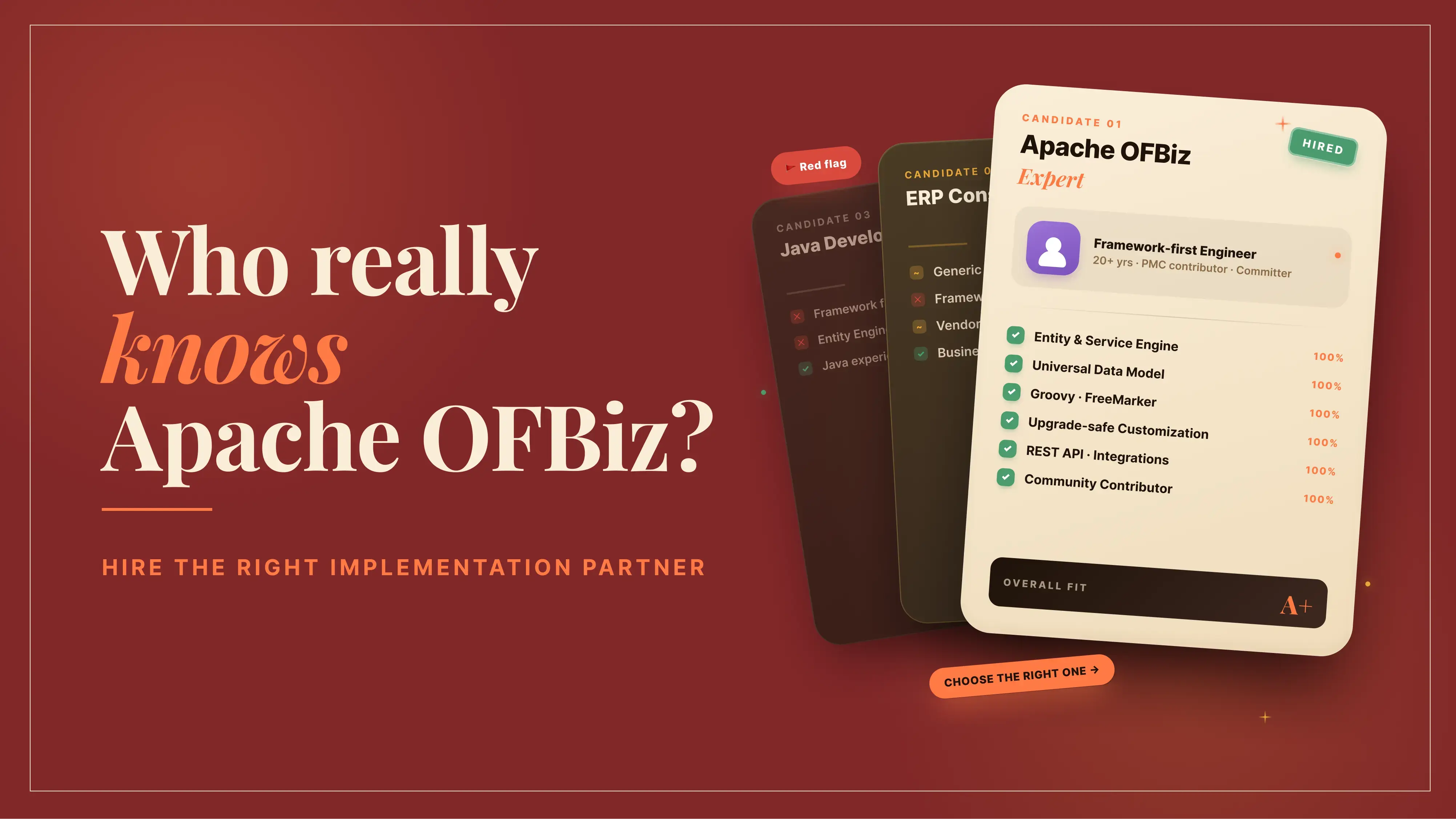 How to Hire Apache OFBiz Experts: The Competencies, Red Flags, and the Right Choice