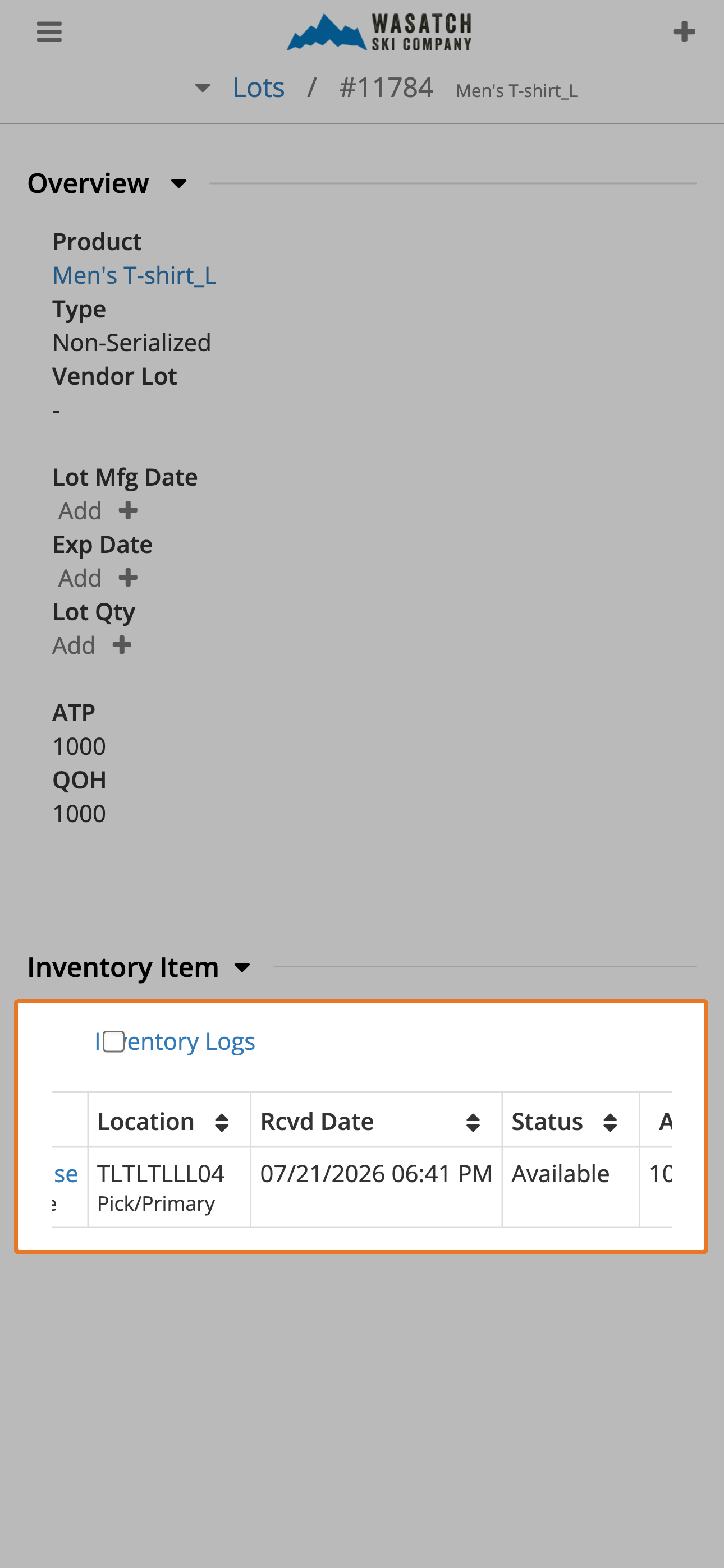 Update Inventory the Moment Goods Are Received
