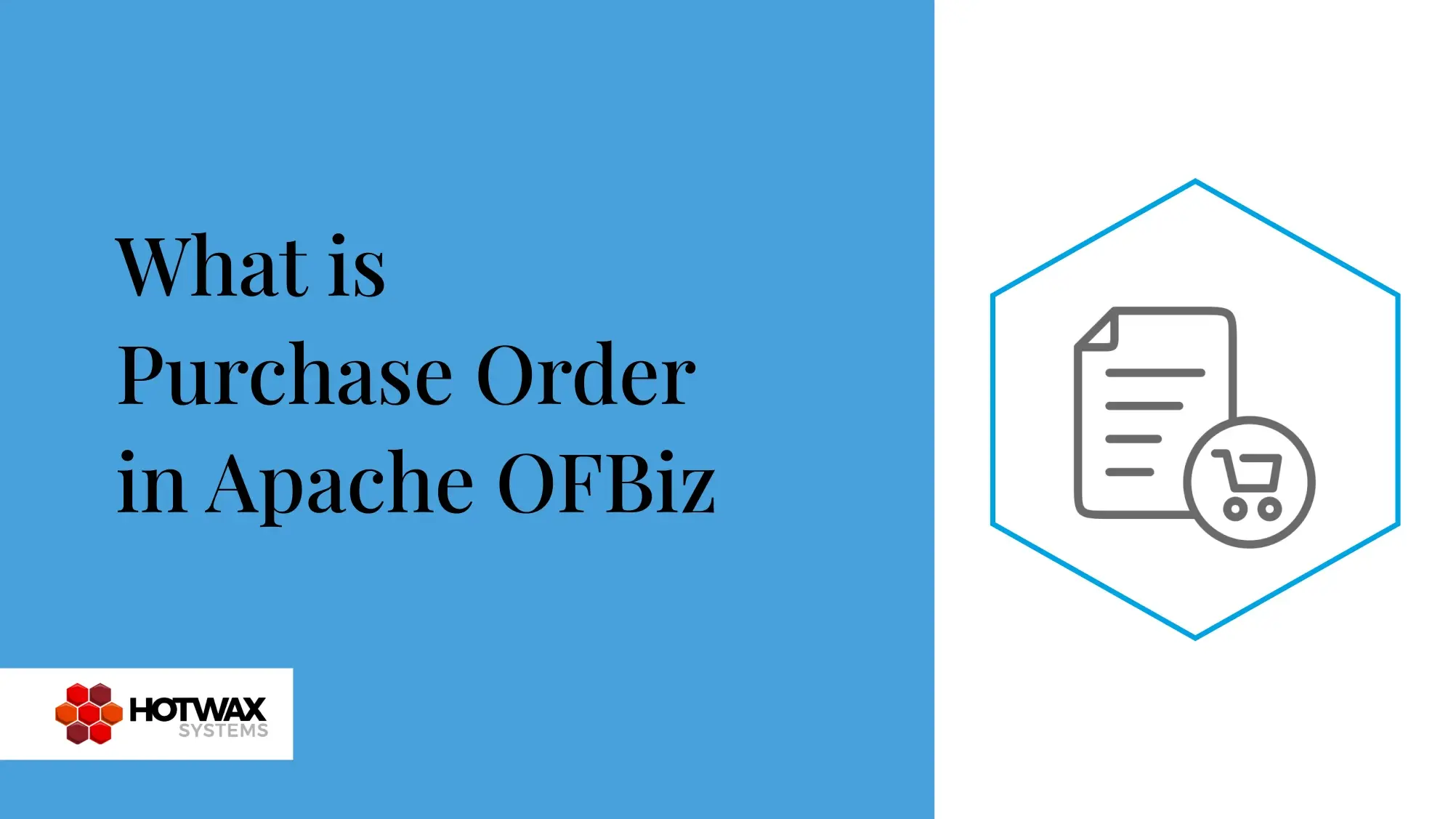 What is a Purchase Order in Apache OFBiz