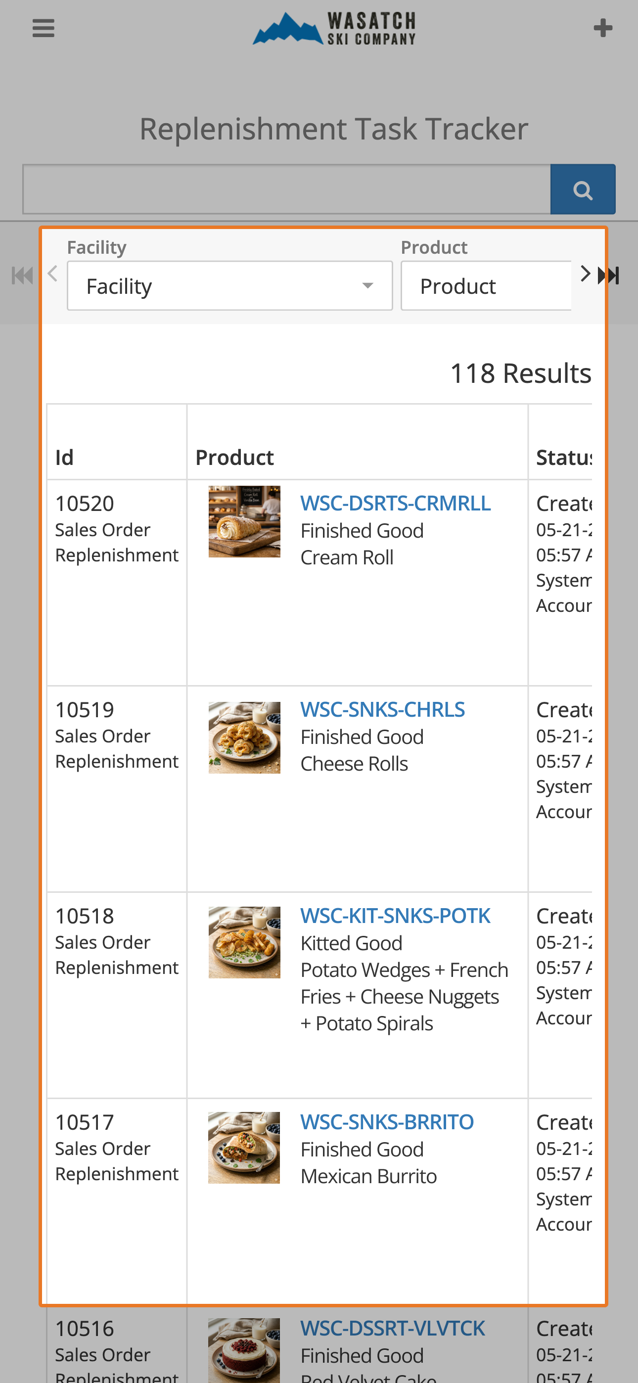 Assign and Track Replenishment Tasks Through Completion