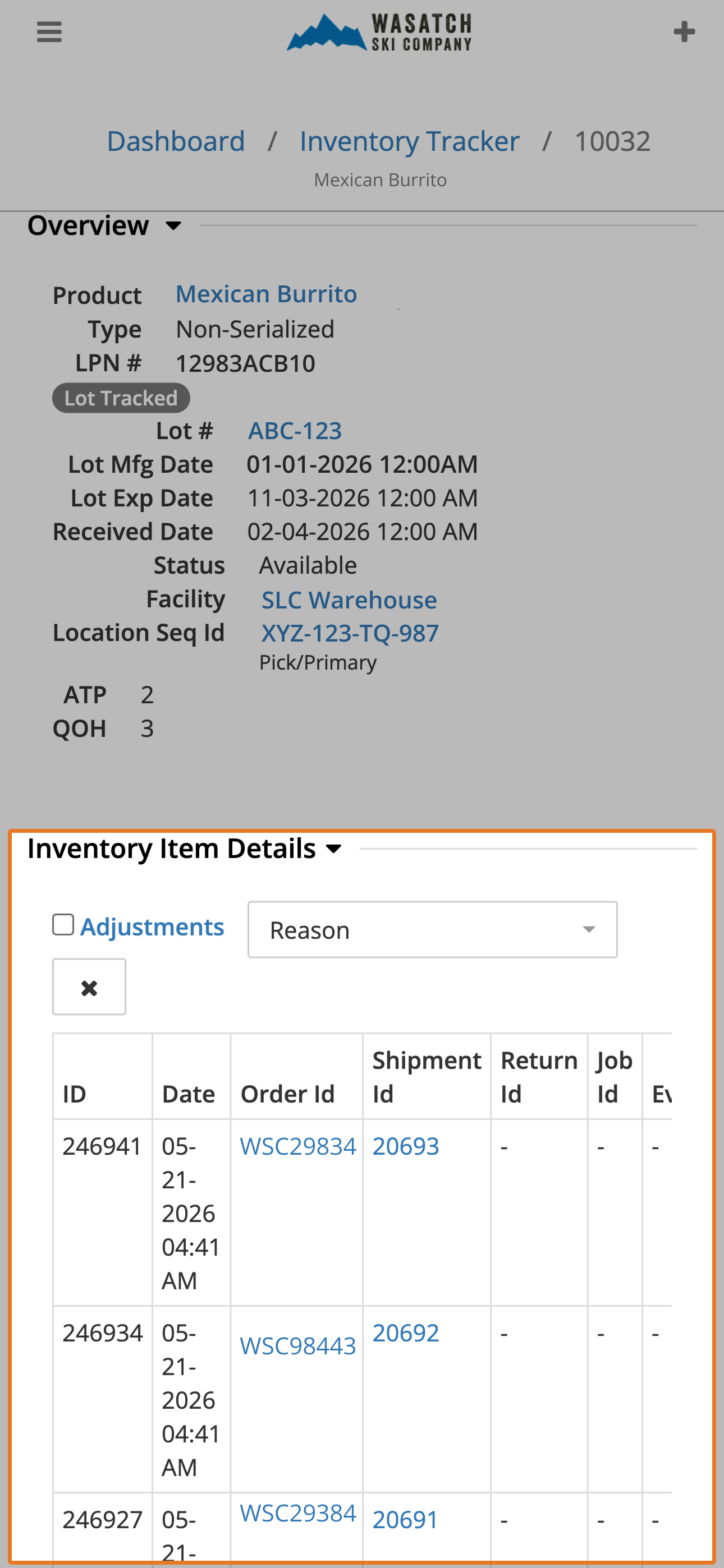 Trace Every Inventory Transaction Back to Its Source