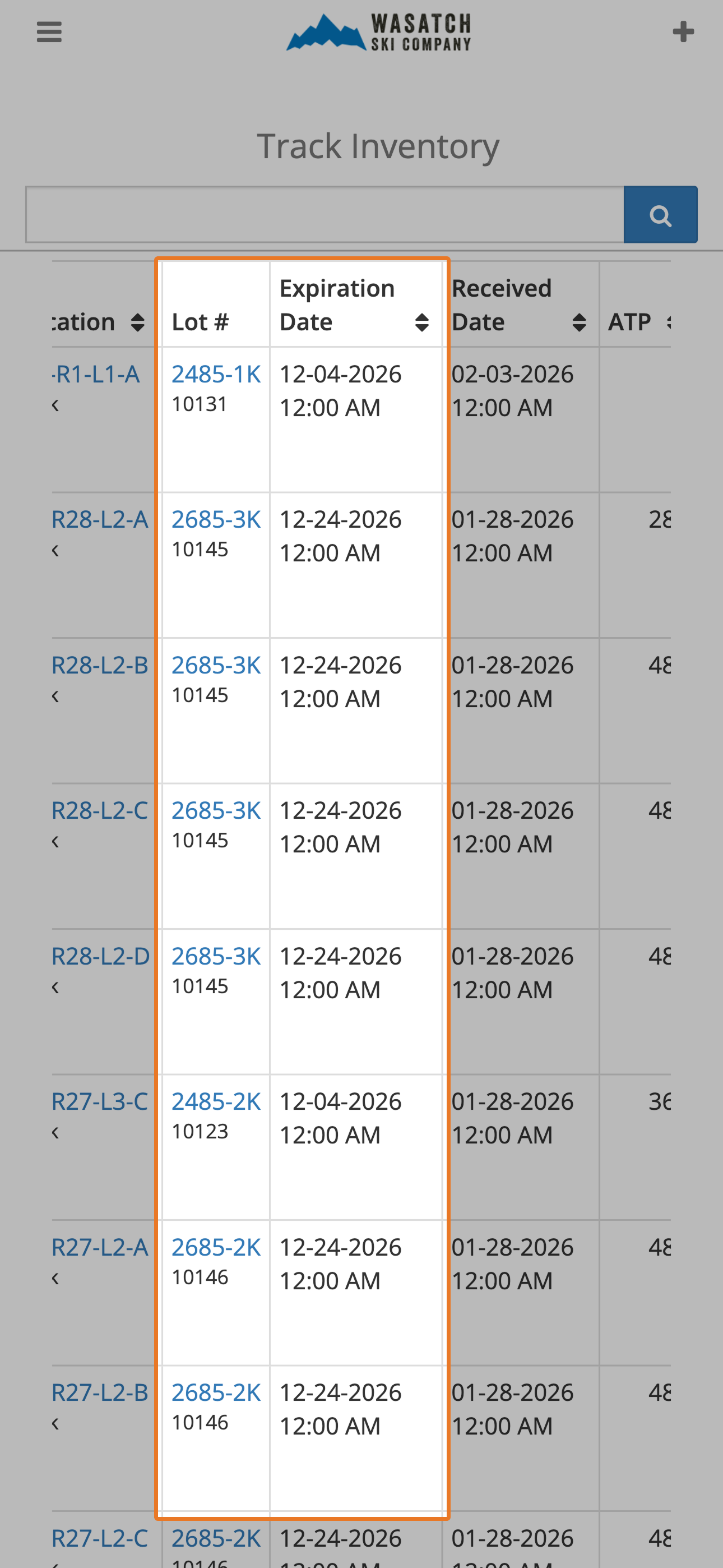 Track Inventory by Lot, Serial Number, and Expiry Date