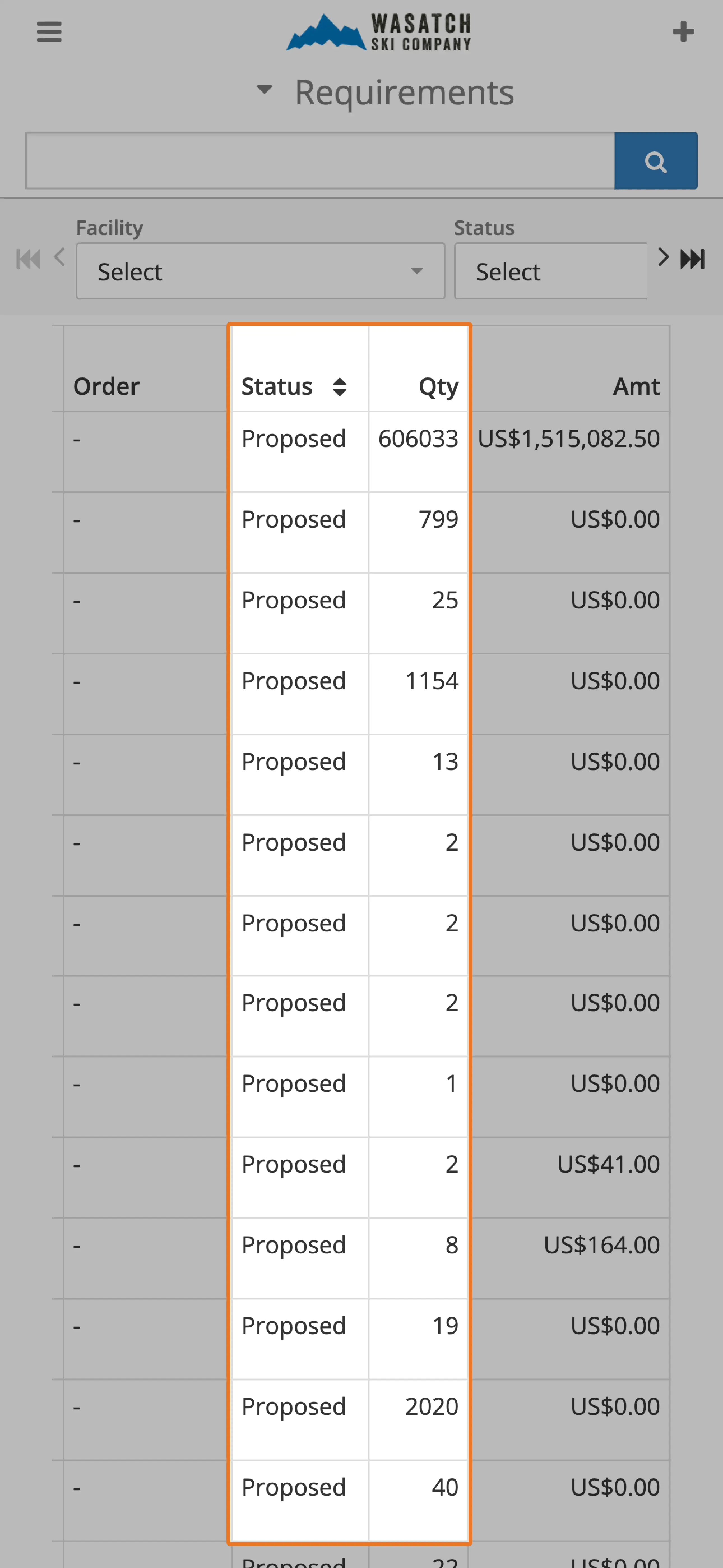 Generate Procurement Recommendations Based on Actual Demand