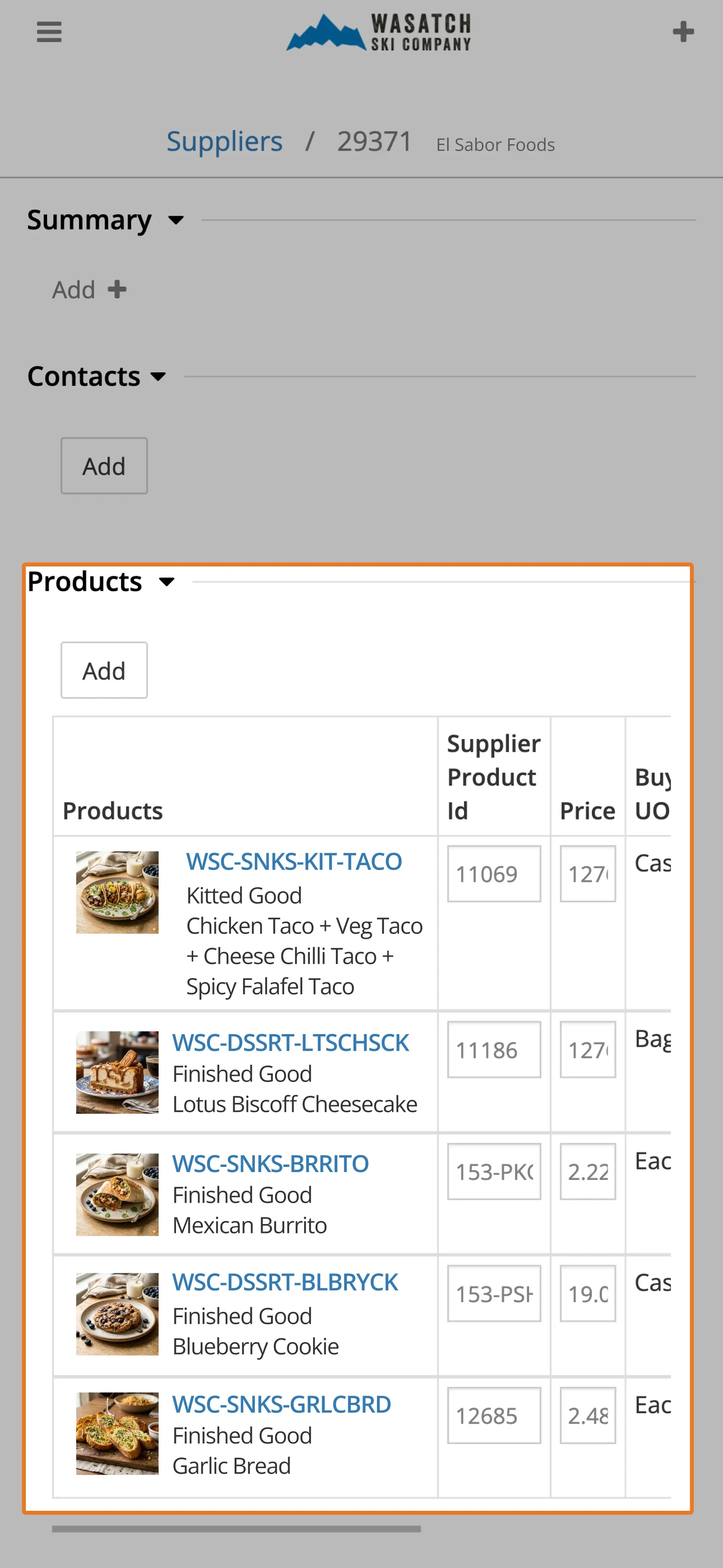 View Every Product a Supplier Carries in One Place