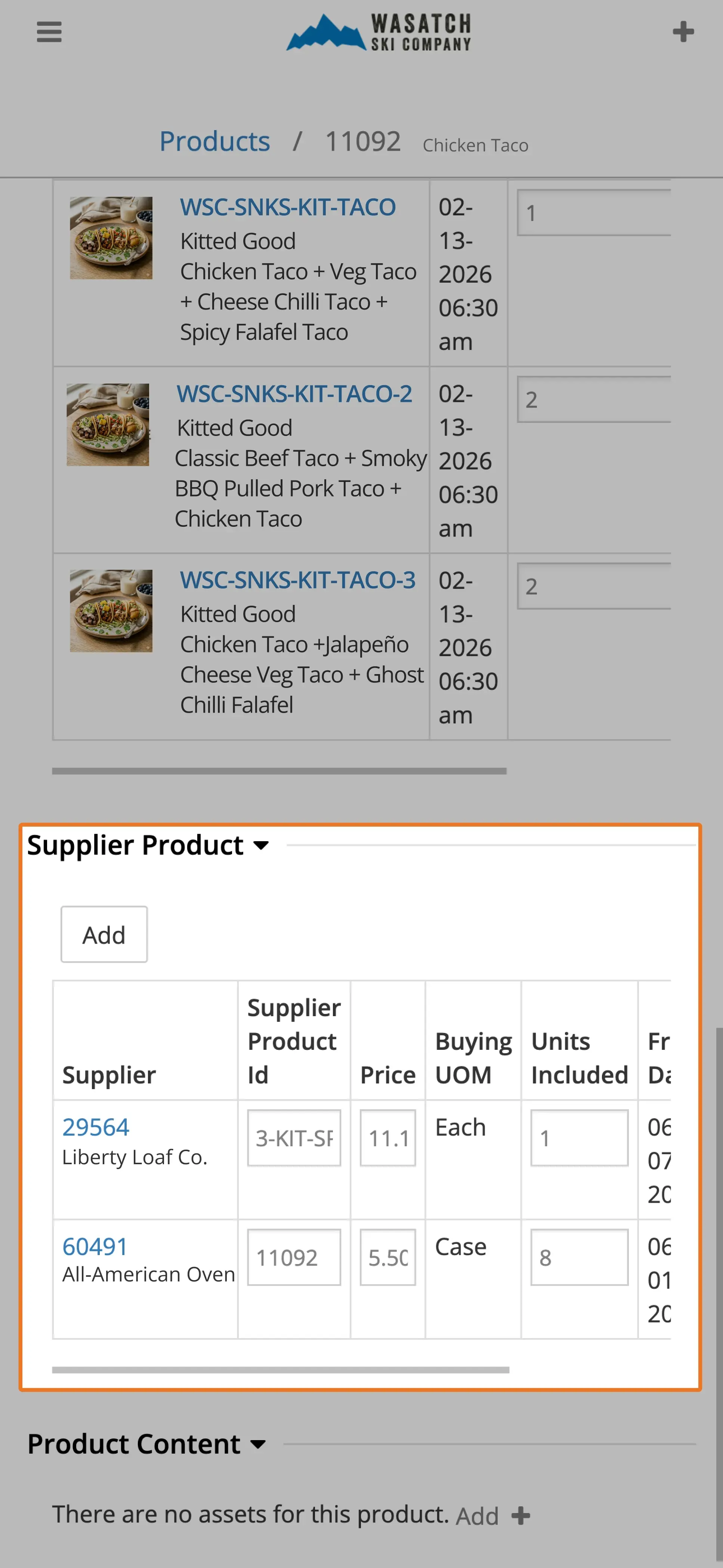 Compare Suppliers on Price, Lead Time, and Order Quantity