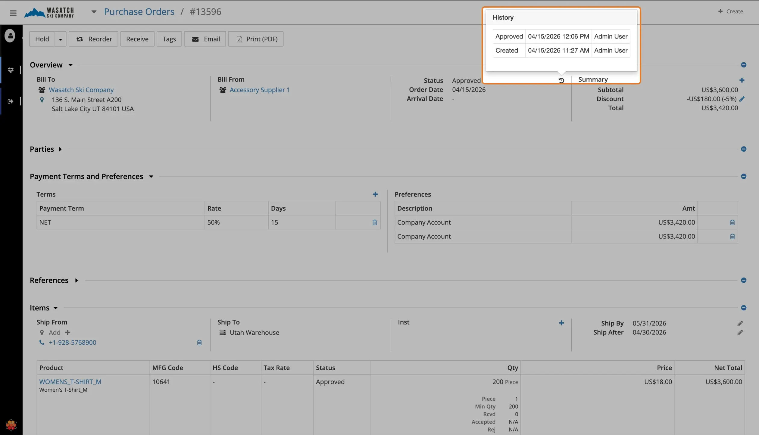 Maintain a Full Audit Trail for Every Purchase Order