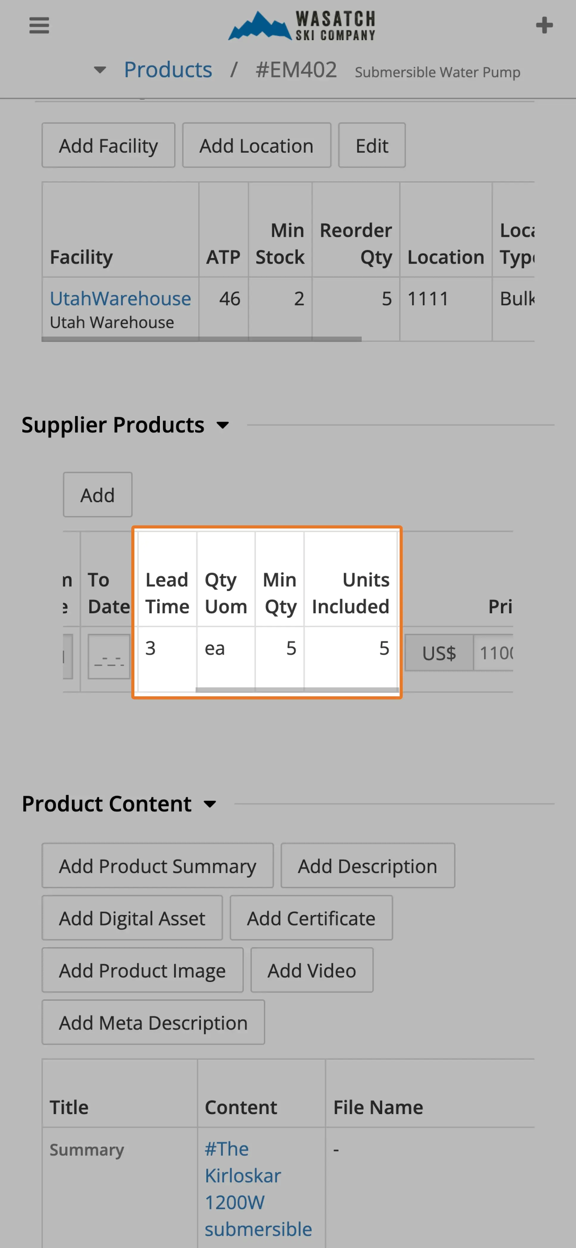 Factor Supplier Lead Times and Order Constraints Into Every Plan