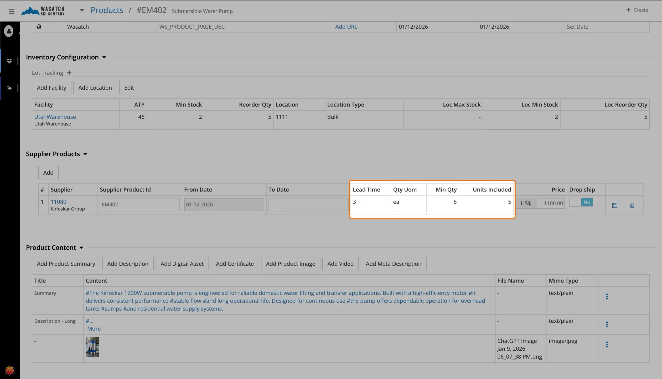 Factor Supplier Lead Times and Order Constraints Into Every Plan